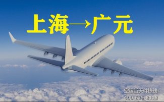 上海到廣元空運_廣元當天件